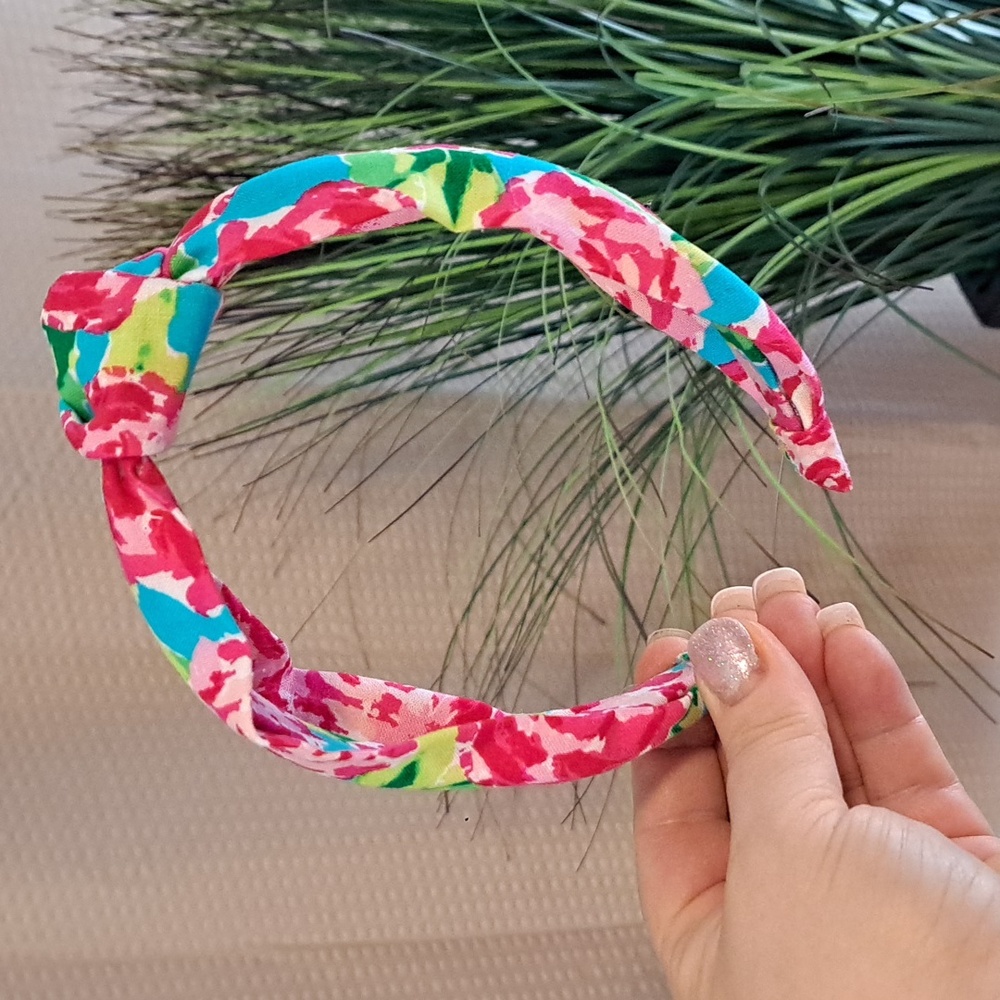 HANDCRAFTED Headband in Lilly Pulitzer (Smaller Print) Hotty First Impressions